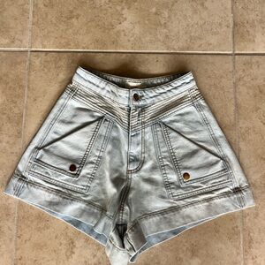Kivari Light Blue Jean Shorts